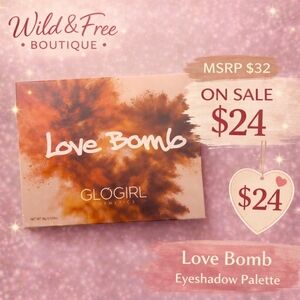 Love Bomb Eyeshadow Palette - Warm Tones